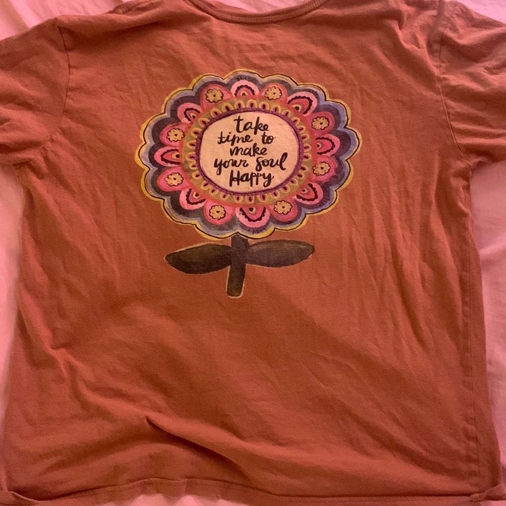 Natural life “take time to make your soul happy” tee